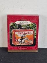 NEW The Lone Ranger Lunchbox Hallmark Keepsake Ornament 1997 Silver Cowb... - $3.91