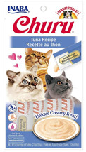 Inaba Churu Tuna Recipe Creamy Cat Treat 4 count Inaba Churu Tuna Recipe Creamy  - £11.62 GBP