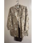 Amanda Smith 100% Silk Jacket W/ 2 Pairs Of 100% Silk Pants Women’s 12 F... - $909.20 MXN