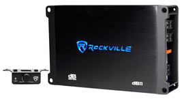 Rockville dB11 1400 Watt Peak/350 Watt RMS Mono 2-Ohm Amplifier Car Amp - £114.10 GBP