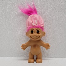 Vintage Pink Shower Cap Hair Russ Troll Doll Russ Berrie - $222.81 MXN