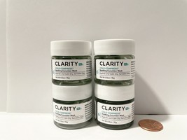 4 Clarity Cold Compress Soothing Cucumber Mask .5oz / 15g Travel Size - £15.06 GBP