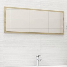  Mirror Sonoma oak Engineered wood, acrylic 39.4 x 0.6 x 14.6 in - $76.99