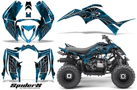 Yamaha Raptor 90 2016-2018 Graphics Kit Creatorx Decals Stickers Spiderx Blueice - £109.02 GBP