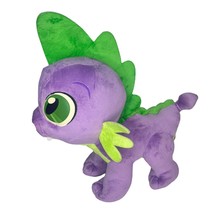 My Little Pony SPIKE Plush Toy 2013 Hasbro Large Purple Green Stuffed Animal 20&quot; - £23.28 GBP