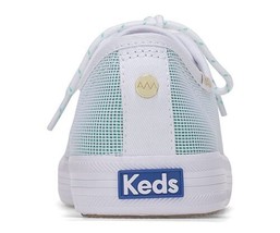 Keds Womens Alaina Marie Kickstart Mesh Waves Sneakers, 6, Aqua - $58.05