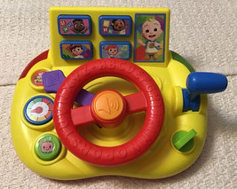 CoComelon Learning Steering Wheel - Just Play, 60 Phrases, Lights Sounds... - $15.84
