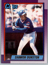 1990 Topps 415 Shawon Dunston  Chicago Cubs - £0.77 GBP