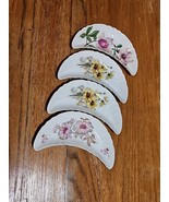 Lot Of 4 MITTERTEICH Bavaria  PORCELAIN TRINKET Dish Germany RIM GOLD Cr... - $39.55