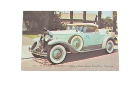 Whittlesey Motors Postcard 1930 La Salle Roadster Antique Car Torrance C... - £7.54 GBP