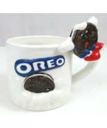 Houston Harvest Kraft Foods Oreo Cookie 3-D Cookie On Handle Coffee Cup ... - £23.16 GBP