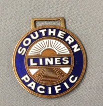 Southern Pacific Lines Transportation Railroad Pocket Watch Fob Classic Issue - £18.24 GBP