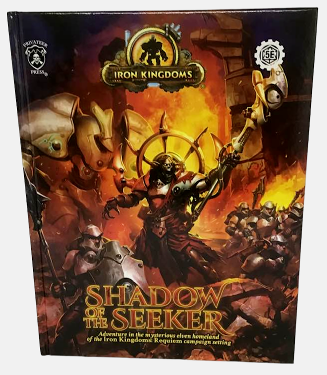 Primary image for Iron Kingdoms Shadow of the Seeker Campaign Setting RPG Player Guidebook HC NEW