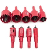M42 Hss Hole Saw Set, Ankoow 9Pcs 16-38Mm Heavy Duty Hole Saw Tooth Cutting - $635.92 MXN