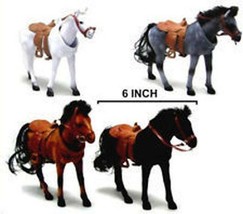 12 Bobbing Moving Head Horses Animals Fun Toys Toy Race Horse Bobble Novelties - £18.97 GBP