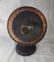 Antique 1914 Majestic Electric Heater Type 7 110 Volts 12&quot; Copper Disc Works - £67.41 GBP