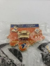 RARE Vintage 1986 Ontario Canada District A7 O&#39;Keefe Centre Bldg Lions Club Pin - £11.98 GBP