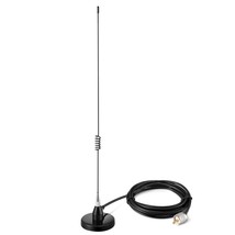 Mobile Radio Antenna Car Vhf Antenna Dual Band Uhf 136-174Mhz 400-520Mhz... - £41.55 GBP