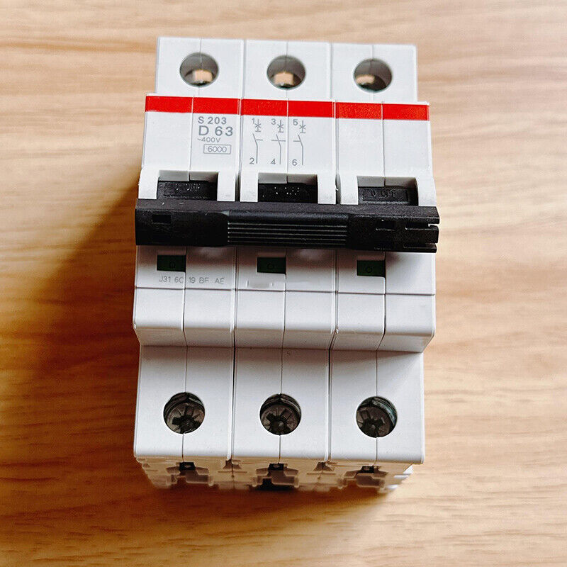 For S203-D63 S203D63 3P D 63A Miniature Circuit Breaker - $64.24