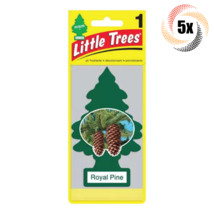 5x Packs Little Trees Single Royal Pine Scent Hanging Trees | Prevents Odor! - $9.86