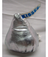 Hershey&#39;s LITTLE SILVER HERSHEY KISS CANDY 4&quot; Plush STUFFED ANIMAL Toy - $20.35 CAD