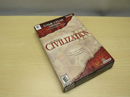 Sid Meier&#39;s Civilization 3 III PC CDrom 2001 Big Box Manual Jewel XP Infogrames - £17.15 GBP