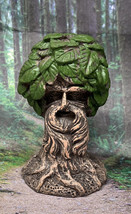 Miniature Fairy Garden Tree Man Face Resin Dollhouse Figurine New - £4.19 GBP