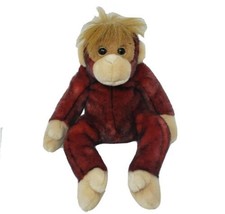12&quot; Ty 1999 B EAN Ie Buddies Schweetheart Orangutan Monkey Stuffed Animal Plush - $19.00