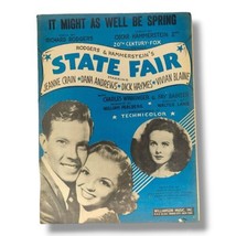 State Fair Rodgers Hammerstein It Might as well be Spring Vintage Sheet Music - £7.81 GBP