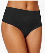 NWT Women SPANX, Everyday Shaping Panties Thong, Color Black, Size M - $459.27 MXN