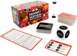 Memory Mayhem Card Game. Mind Bending Card Games for Adults and Kids Ages 12 and - £39.01 GBP