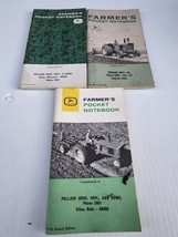 3 John Deere Farmer&#39;s Pocket Notebook 97th, 97th, 95th Annual Edition Ne... - £27.23 GBP