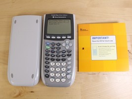 TI-84 Plus Silver Edition Graphing Calculator W/ Cover &amp; CD *Clean - $34.64