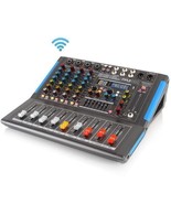Pyle PMXU46BT Bluetooth 4 Ch. Studio DJ Controller Audio Mixer Console S... - £176.94 GBP