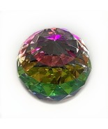 Swarovski Faceted Rainbow Cut Crystal 2” Round Prismatic Paperweight - €21,49 EUR