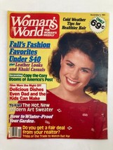 Woman&#39;s World Magazine November 6 1984 How To Winter-Proof Your Garden No Label - £9.32 GBP
