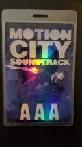 Motion City Soundtrack - Original 2010 Say Anything Tour Laminate Backstage Pass - $120.00