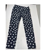 Outdoor Voices TechSweat 3/4 Black White Polka Dot Active Leggings Size ... - $735.28 MXN