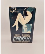 EMBRYO VHS Big Box 70s SCI-FI Horror Film USA Home Video Clamshell Cult ... - $710.78 MXN