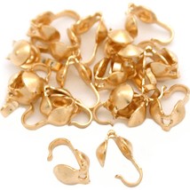 20 14K Gold Filled Clamshells Knot Covers Bead Tips - £25.83 GBP