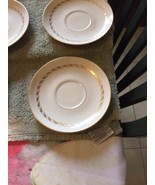 8 Franciscan Pottery Fine China Del Monte Gold Saucers 6&quot; Diameter - $865.05 MXN