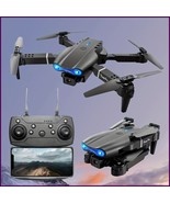 E99 Pro K3 Foldable RC Drone w/ Dual HD Cameras, Wi-Fi Control – Grey/Black - €26,03 EUR+