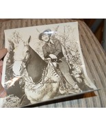 VINTAGE ROY ROGERS AND TRIGGER PHOTOGRAPH MANY HAPPY TRAILS - $24.99