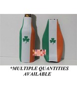 IRISH IRELAND SHAMROCK BOTTLE KOOZIE COOLER Wrap Insulator Sleeve Jacket... - $7.99+