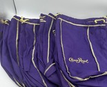 19 Crown Royal Purple Drawstring Bag Bulk Lot of  Large 13&quot; Used Bags - $23.21