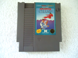 Vintage Data East Karate Champ Video Game For Nes &quot; Great Collectible Item &quot; - £13.44 GBP