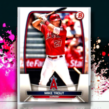 2023 Bowman Mike Trout #89 Los Angeles Angels - £1.23 GBP