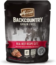 Merrick Cat Backcountry Real Beef 3oz. (Case of 24) - £66.43 GBP