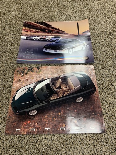 Car Posters 1993 Z28 Camaro Indy Pace Lot - 17” x 22” Double Sided - 46 ... - $39.16