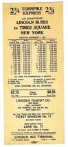 Atlantic City Sightseeing Tours &amp; Turnpike Express to New York 1950&#39;s Ad... - £19.28 GBP